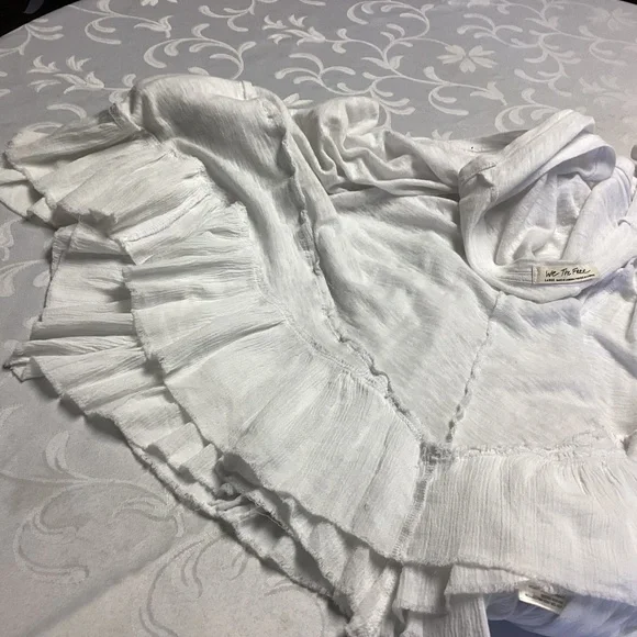 Vintage White CUT OUT. FABULOUS. ENUS  Women's Dress  Sz XS- NEW  WOW 💃💃💃💃💃 - Picture 9 of 9